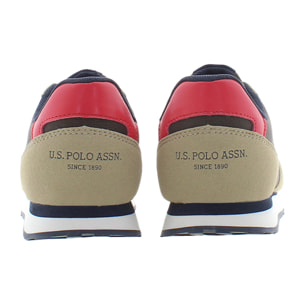 Sneakers U.S. Polo Assn. marrone-beige