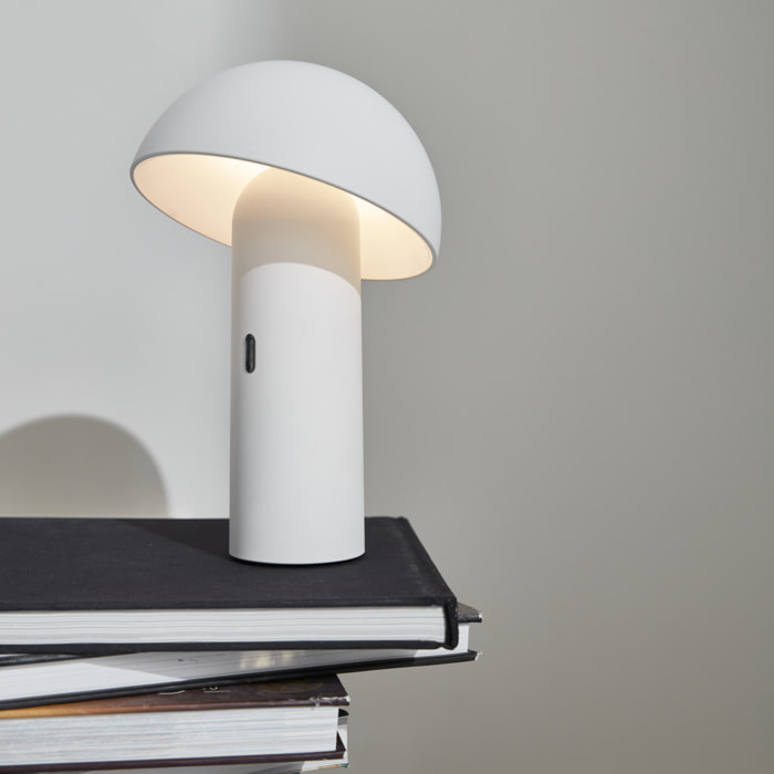 Lampe de table nomade intérieur/extérieur sans fil à tête orientable H 28cm THOM