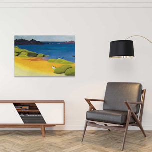 Tableau d'art classique Baie de Trégastel - Felix Vallotton Tableau alu Dibond