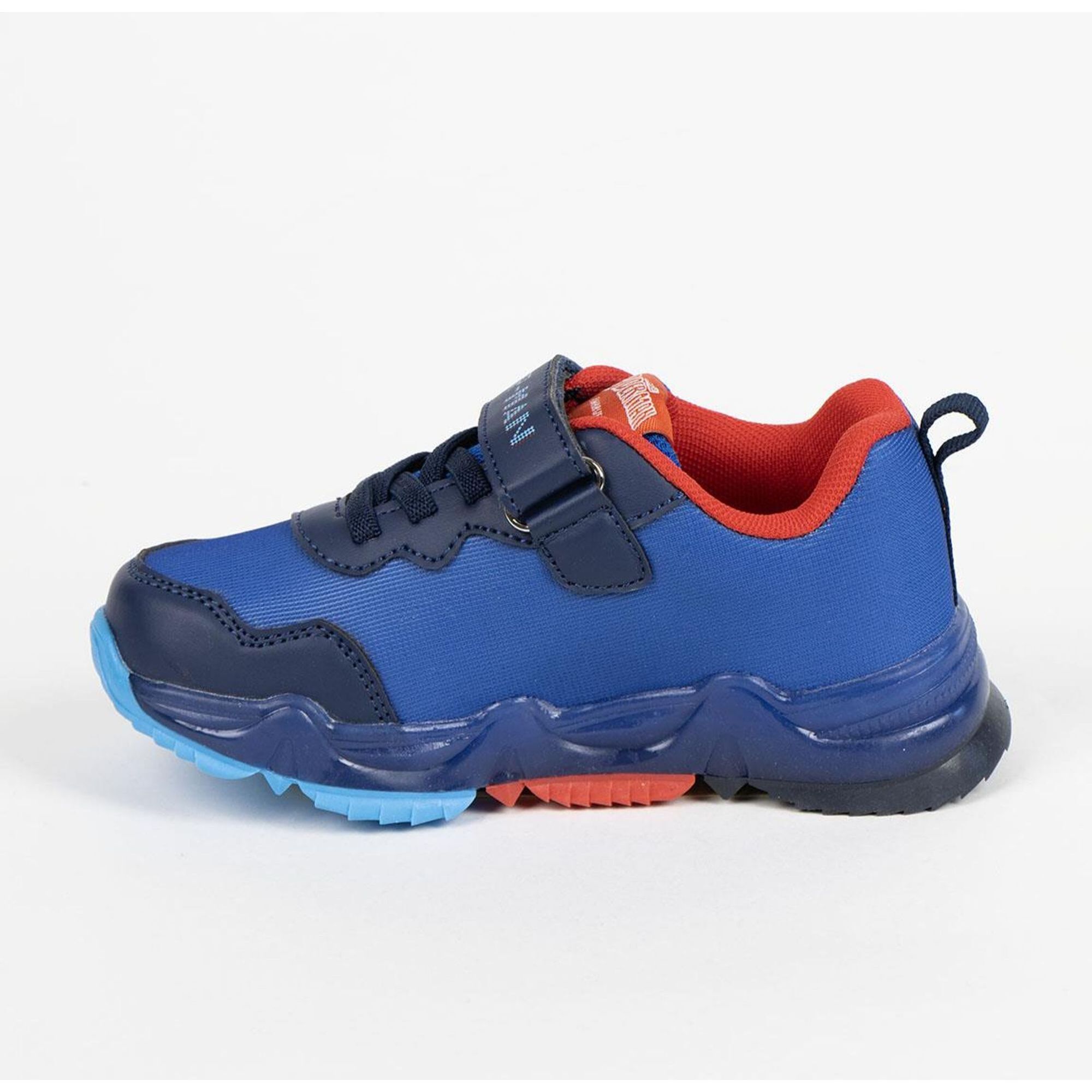 Deportiva Suela Tpr Con Luces Spiderman