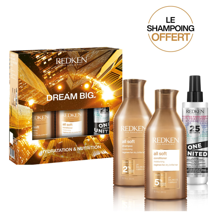 Coffret All Soft pour cheveux secs