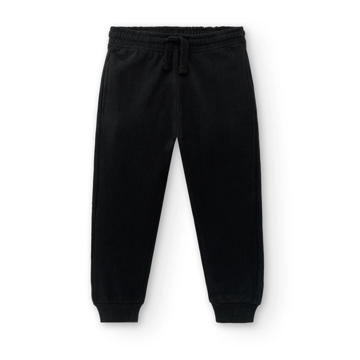 Pantaloni Bambino Nero Sport