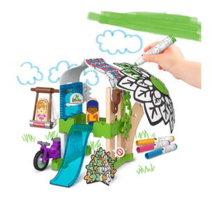 Fisher-Price Wonder Makers la Casa sull'Albero Set da Costruzione con più di 35 Pezzi 3+ Anni Fisher-Price Multicolor