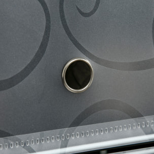 Zapatero Modular Cubos de Plástico Armario Modular para Zapatos con 12 Cubos con Puerta Diseño Bricolaje para Entrada Dormitorio Negro