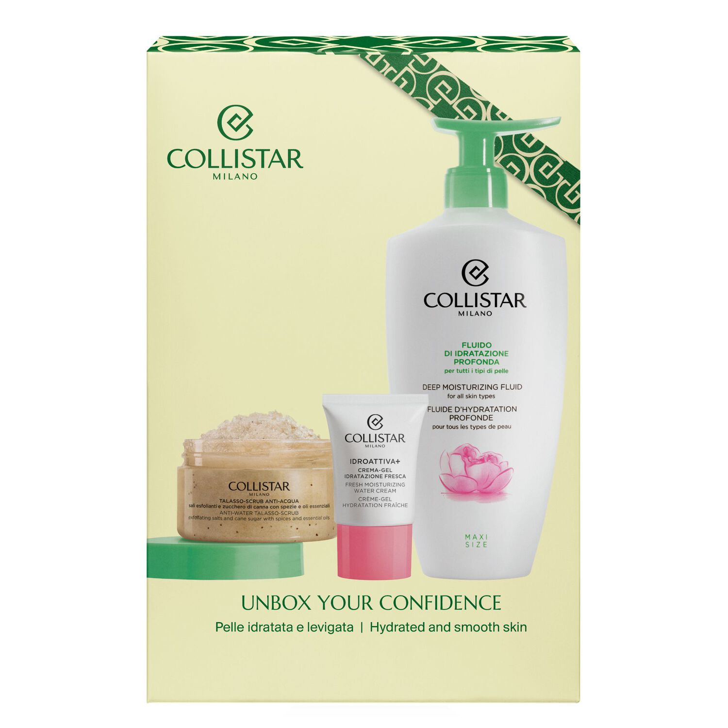 Unbox Your Confidence - Coffret Fluide d’Hydratation Profonde 400ml + 2 Produits