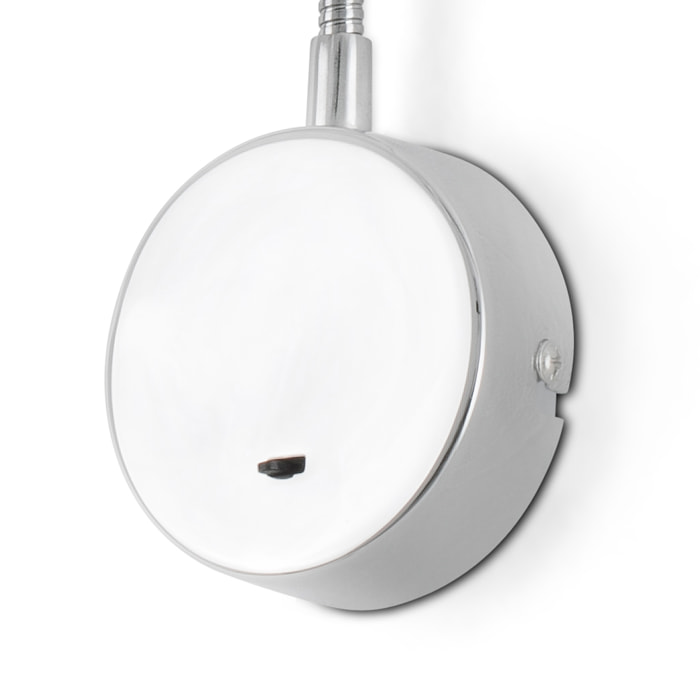 BEL Lampe applique lecteur chrome