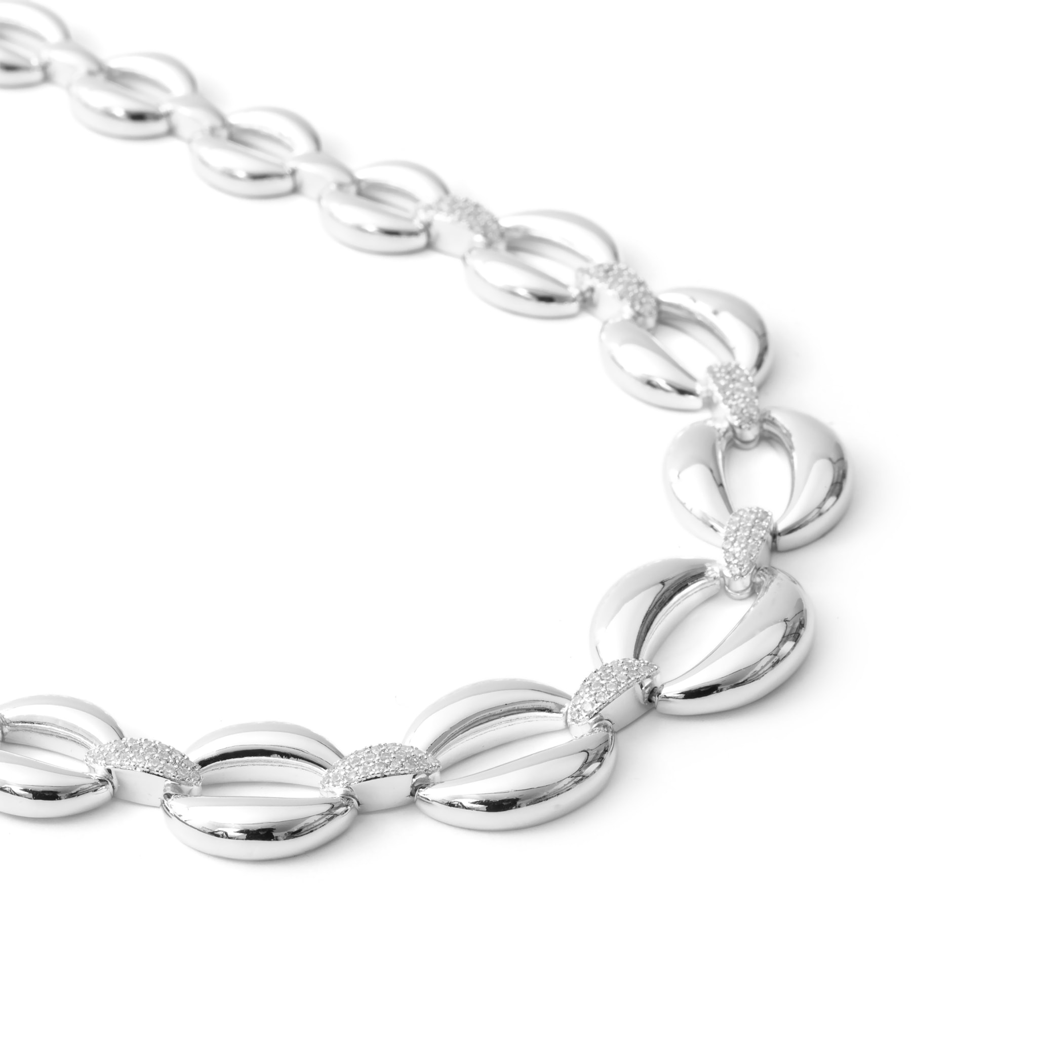 Collar Nixwi acabado plata