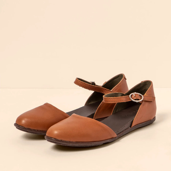 Sandalias ND54 SOFT NAPPA CUERO/STELLA color Cuero