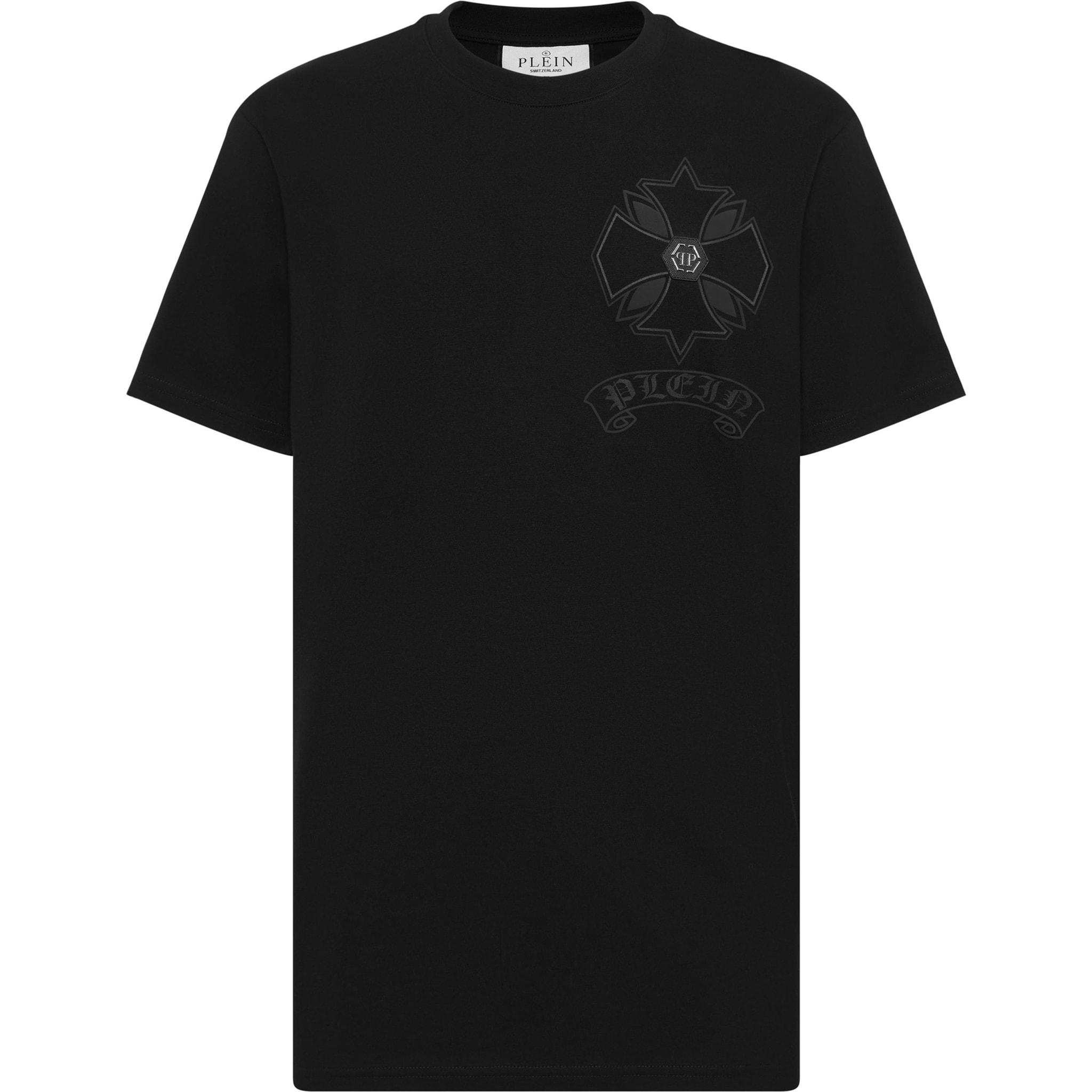 PHILIPP PLEIN Camiseta Cuello Redondo Ss CHROME