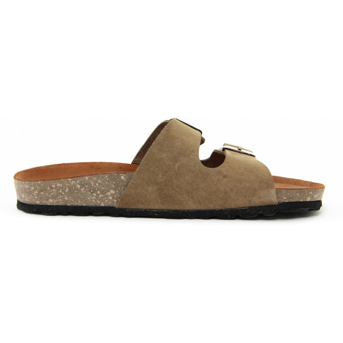 Sandalo flat Donna colore Verde