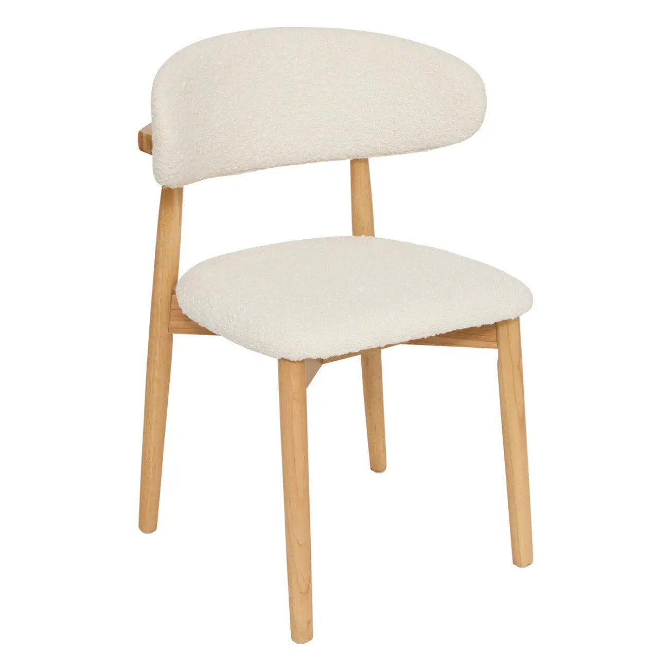 Lot de 2 chaises "Sari" blanc