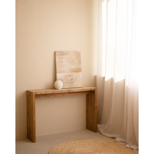 Tableau gris décoratif sur toile de coton avec cadre en bois peint à la main à la peinture à l'huile en différentes tailles