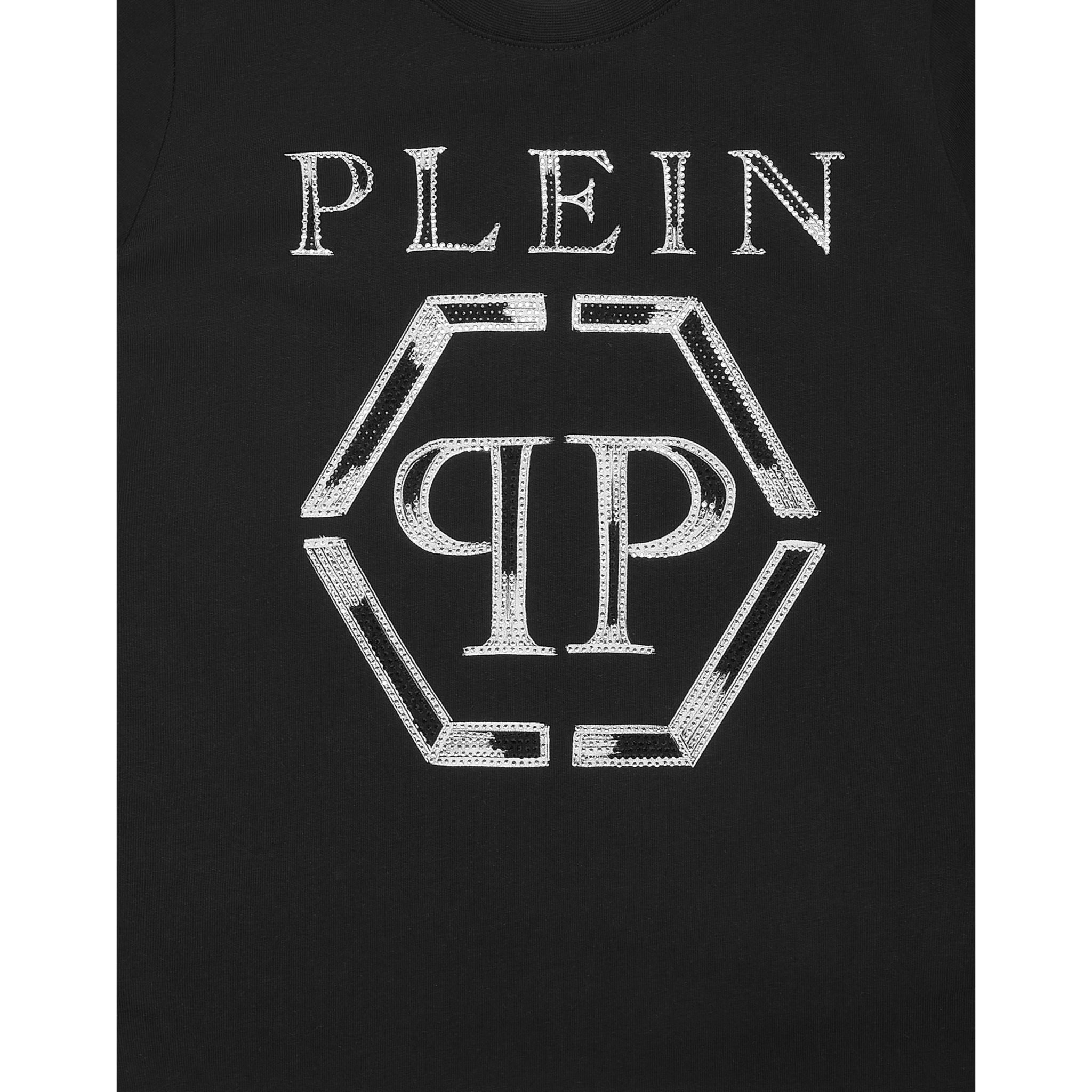 PHILIPP PLEIN T-Shirt Round Neck Ss HEXAGON