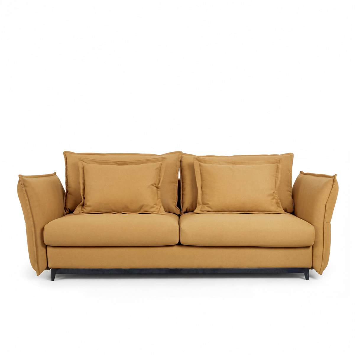 Canapé Tissu Droit Convertible Verduro - 3 Places