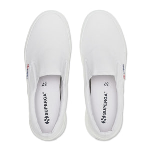 Superga - Zapatos de mujer Mujer Blanco - 2740 Platform Slipon
