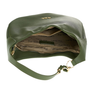 Borsa a spalla da donna Made in Italy - Modello Celeste Lux - 100% pelle - 33.0 x 25.5 x 12.0 cm