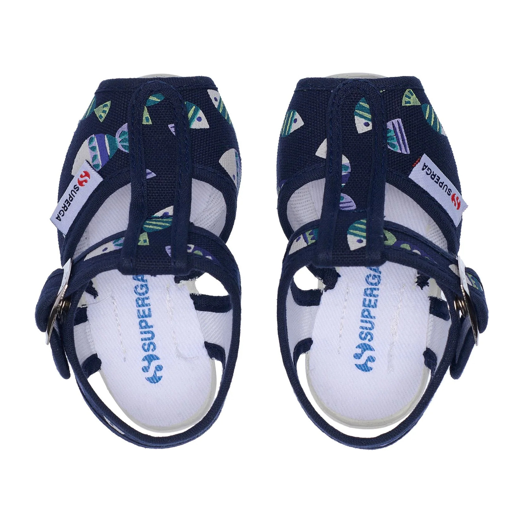 Sandali Superga Bambina Blu 1200 Candy Fish
