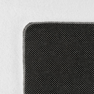 ALBA - Tapis doux blanc à poils courts