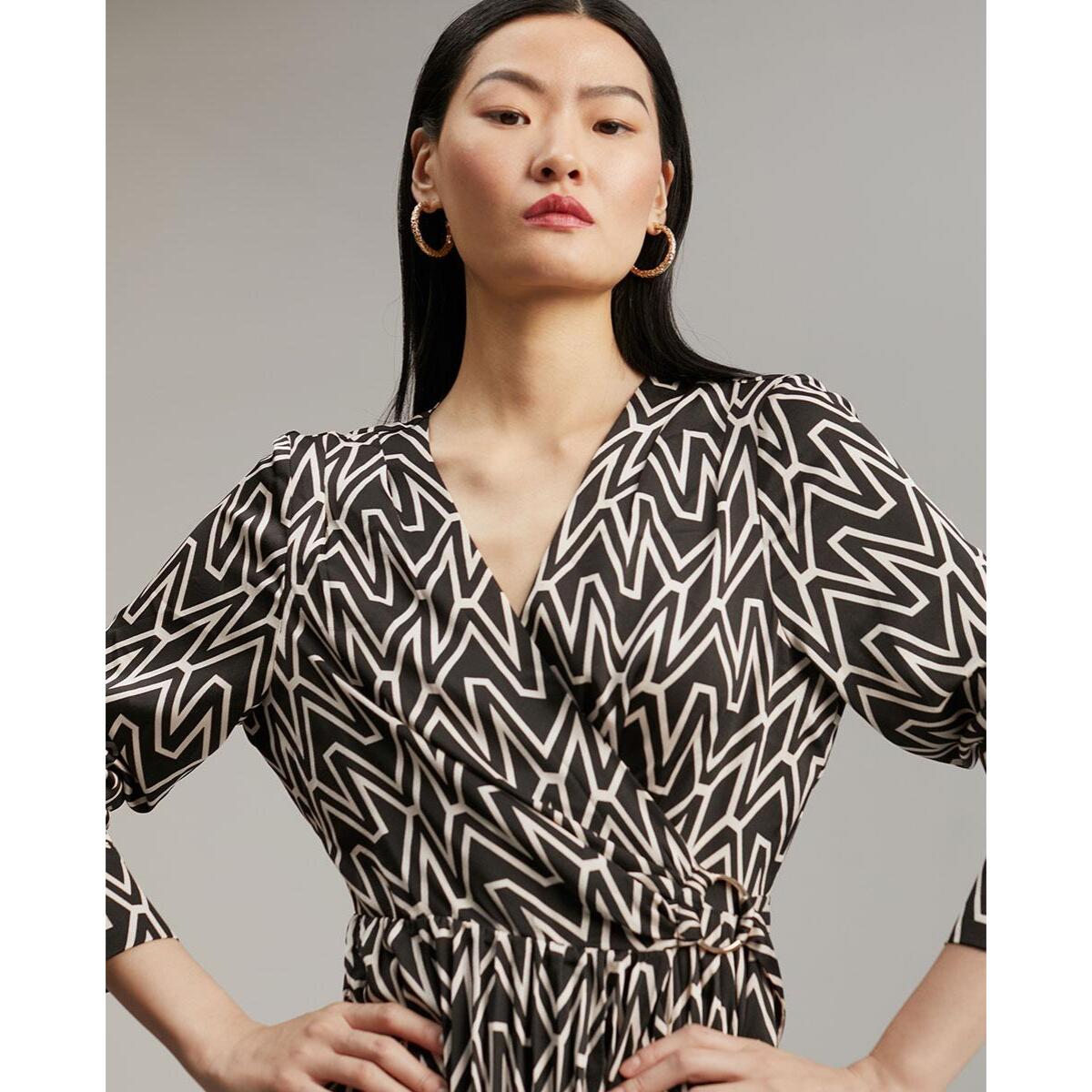 Abito camicia con logo