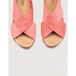 Cuña Serraje Rosa Coral - Osuna