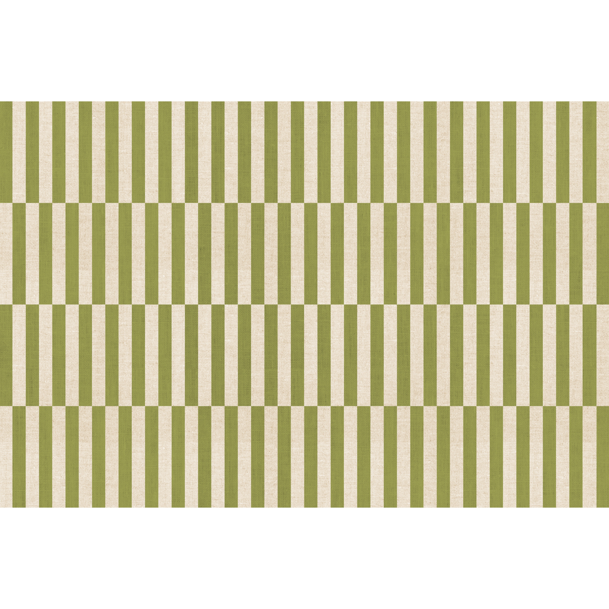 Alfombra de vinilo Dynamic Verde Oliva 133x200 cm -PVC antideslizante, vinilica para cocina o salón, lavable, estilo abstracto