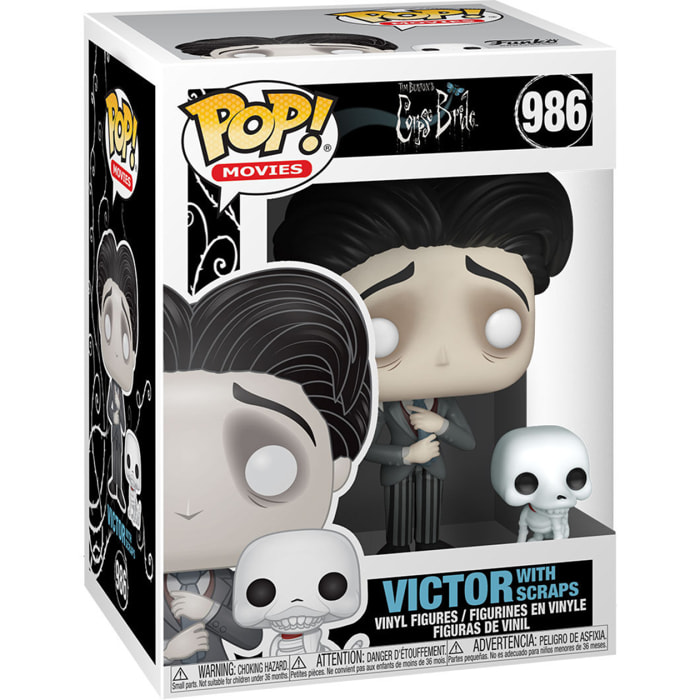 Pop Figura Corpse Bride Victor Con Scraps Funko