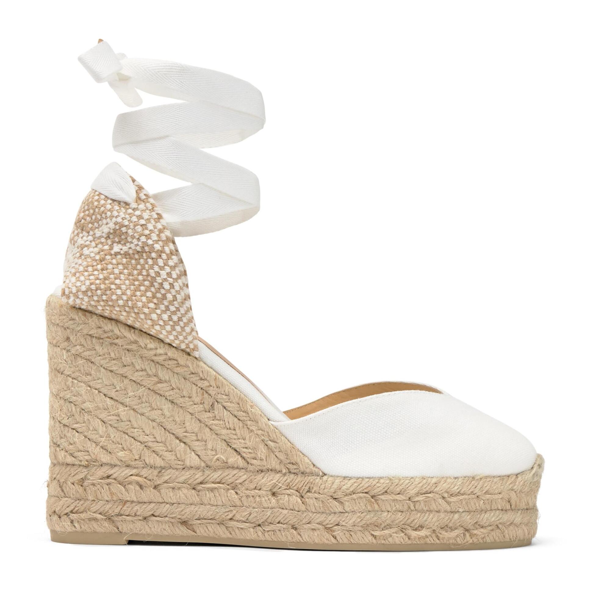 Alpargata Chiara cuña de yute 11cm doble plataforma