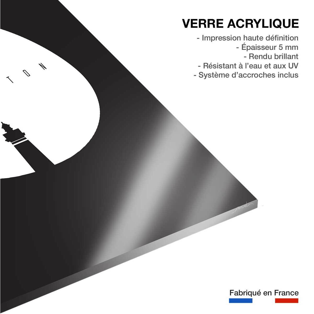 Tableau minimal capbreton Tableau plexiglas