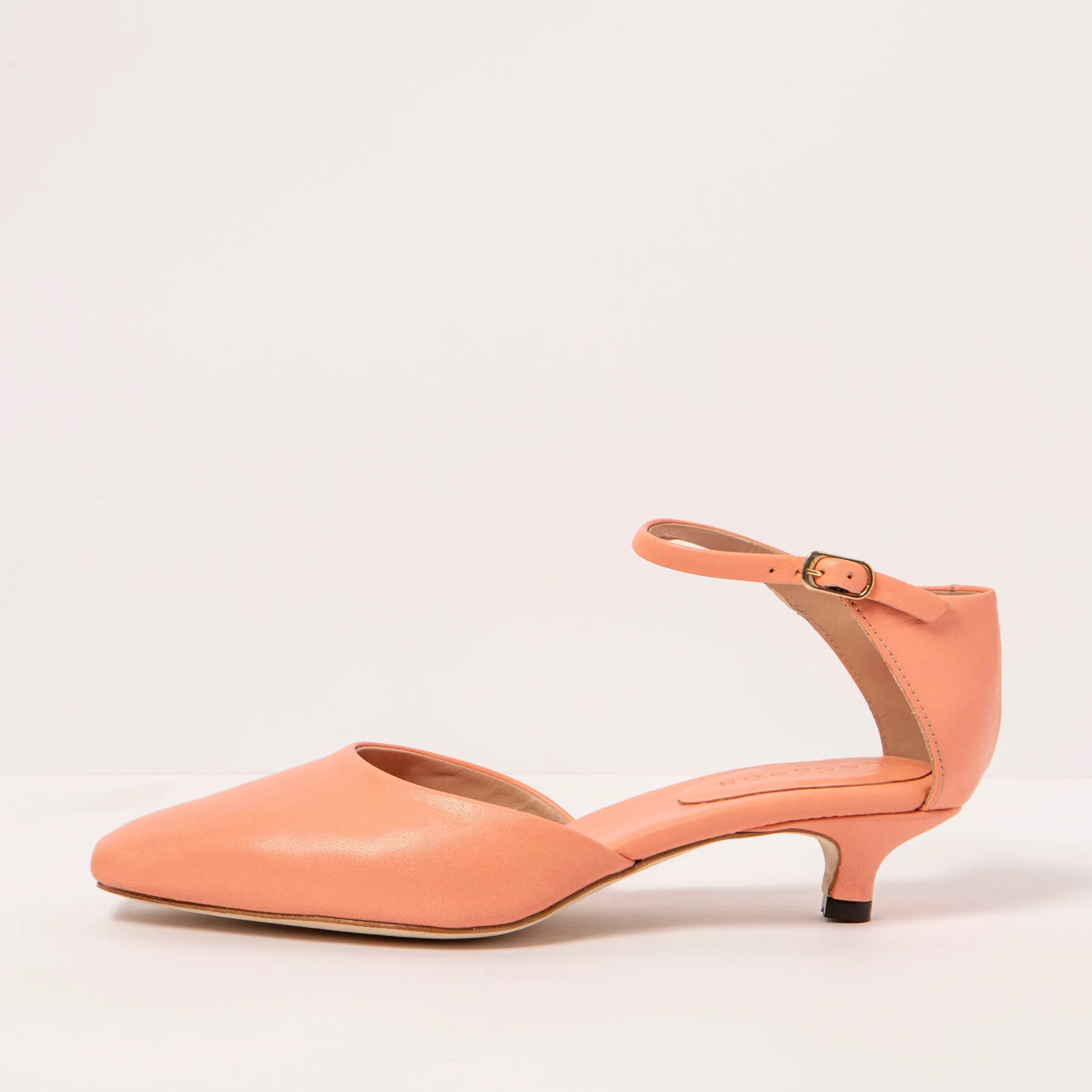 Sandalias con tacón S3025 NAPPA PEACH PINK/ ALEDO color Peach pink