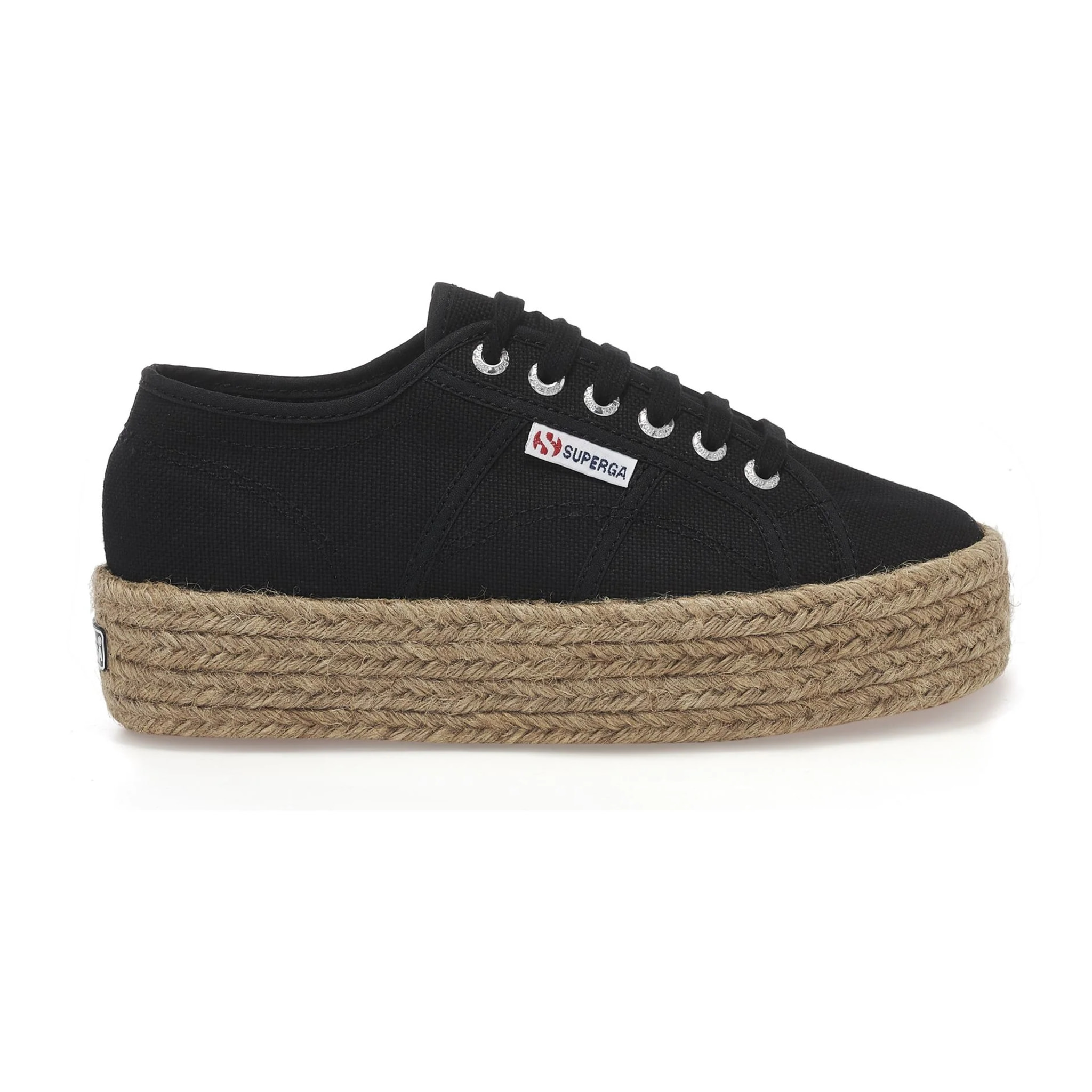 Scarpe da donna Superga Nero 2790 ROPE