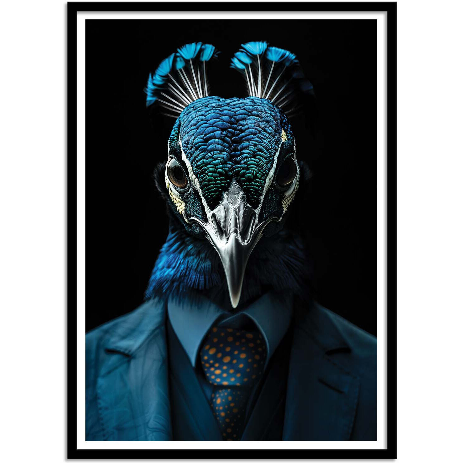 Affiche - Peacock Wild Suits - Philippe Hugonnard