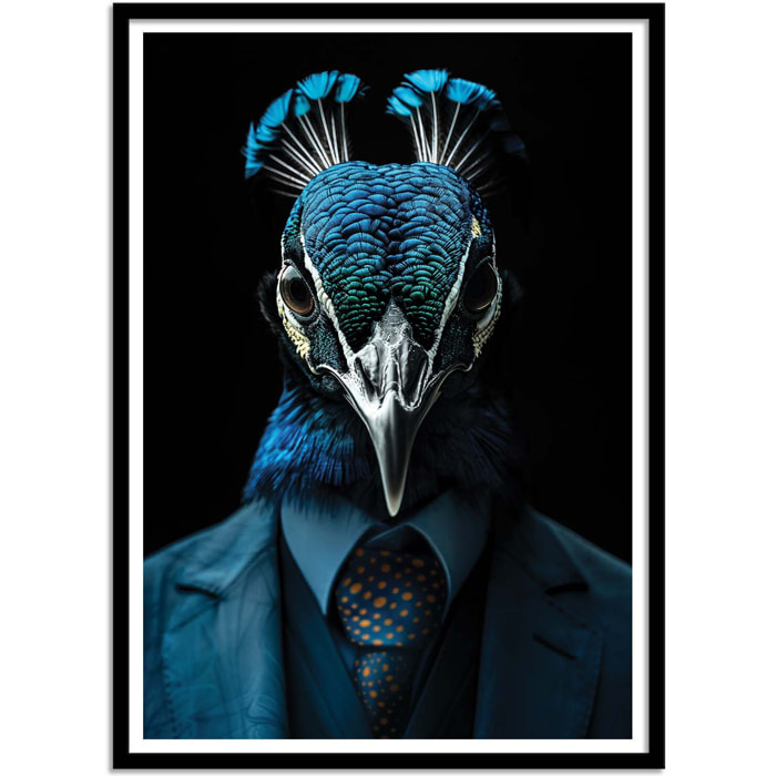 Affiche - Peacock Wild Suits - Philippe Hugonnard