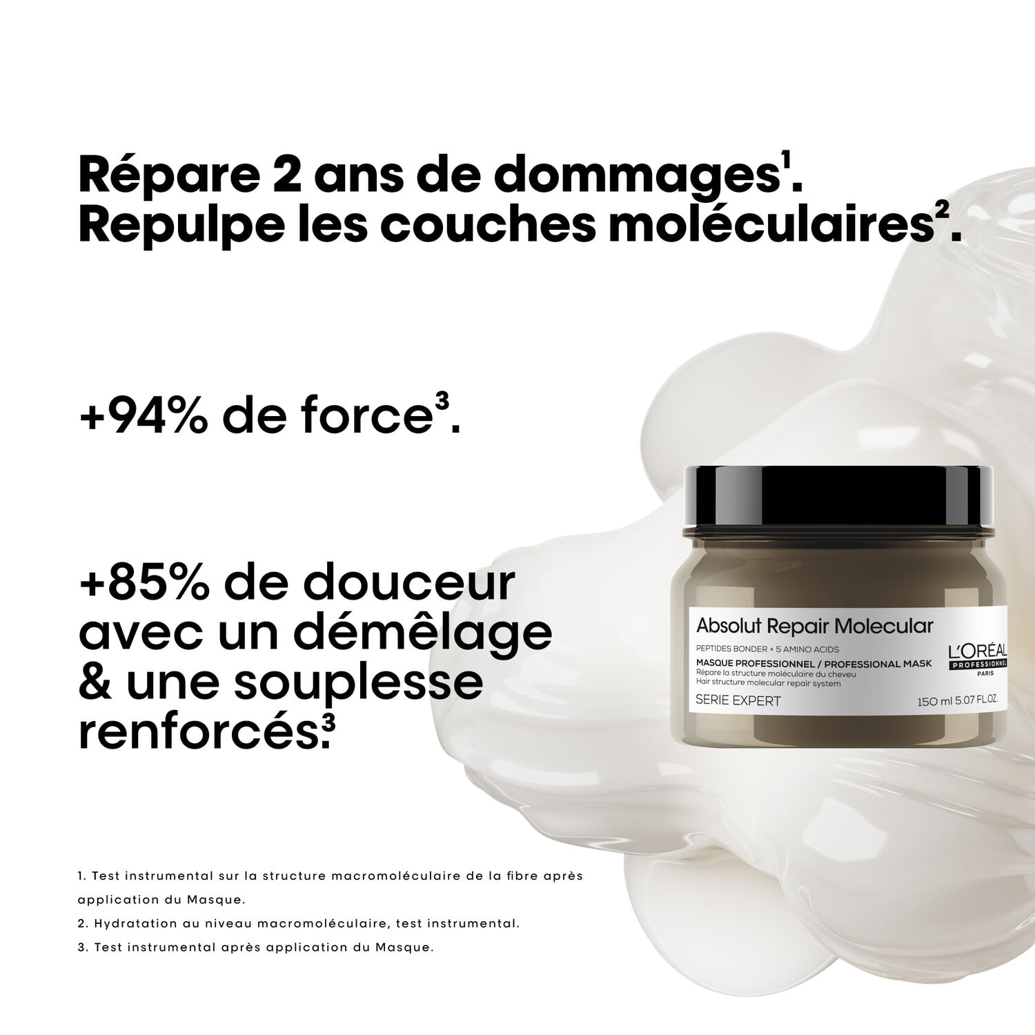 Serie Expert  - Absolut Repair Molecular Masque Concentré Professionnel 150 ml