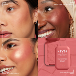 NYX Professional Makeup Buttermelt Blush Blush FEELING BUTTA