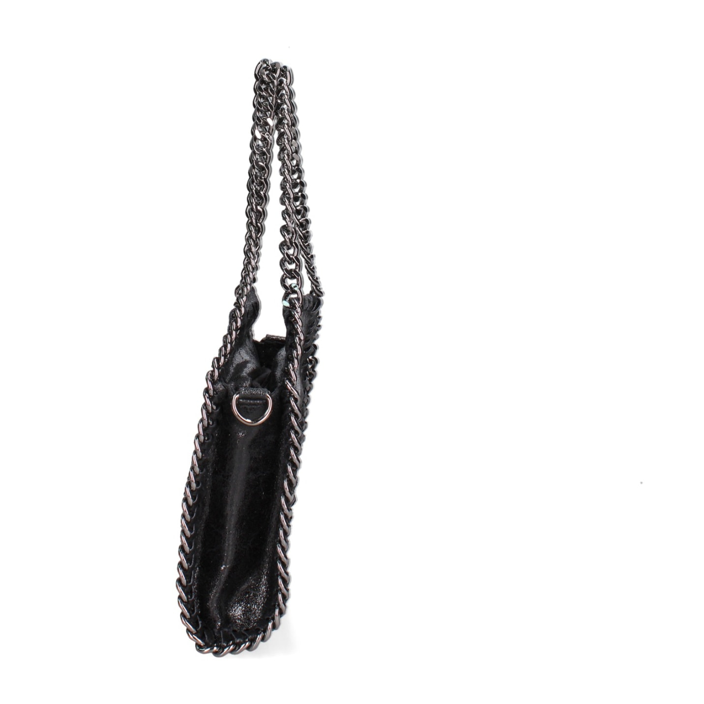 Borsa a mano da donna Made in Italy - Modello Zefira Chic - Pelle scamosciata stampata - 23.0 x 20.0 x 7.0 cm