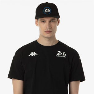 Kappa - Cappelli Uomo Donna Nero - Supporter Sarad 24H Le Mans
