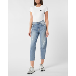 PHILIPP PLEIN Mom Fit HEXAGON