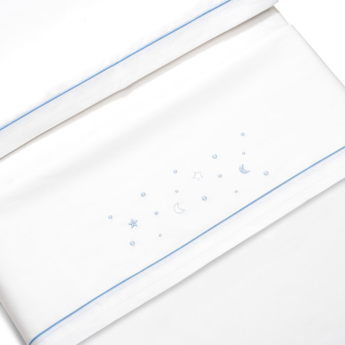 Juego de Sábanas para Minicuna mod. Estrellas Luna