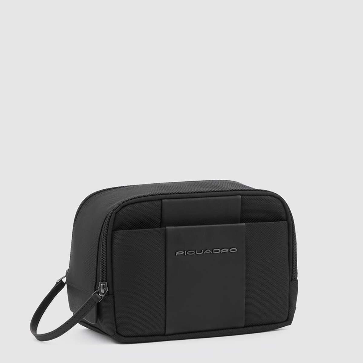 Piquadro Beauty case uomo in tessuto riciclato
