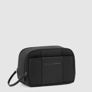 Piquadro Beauty case uomo in tessuto riciclato