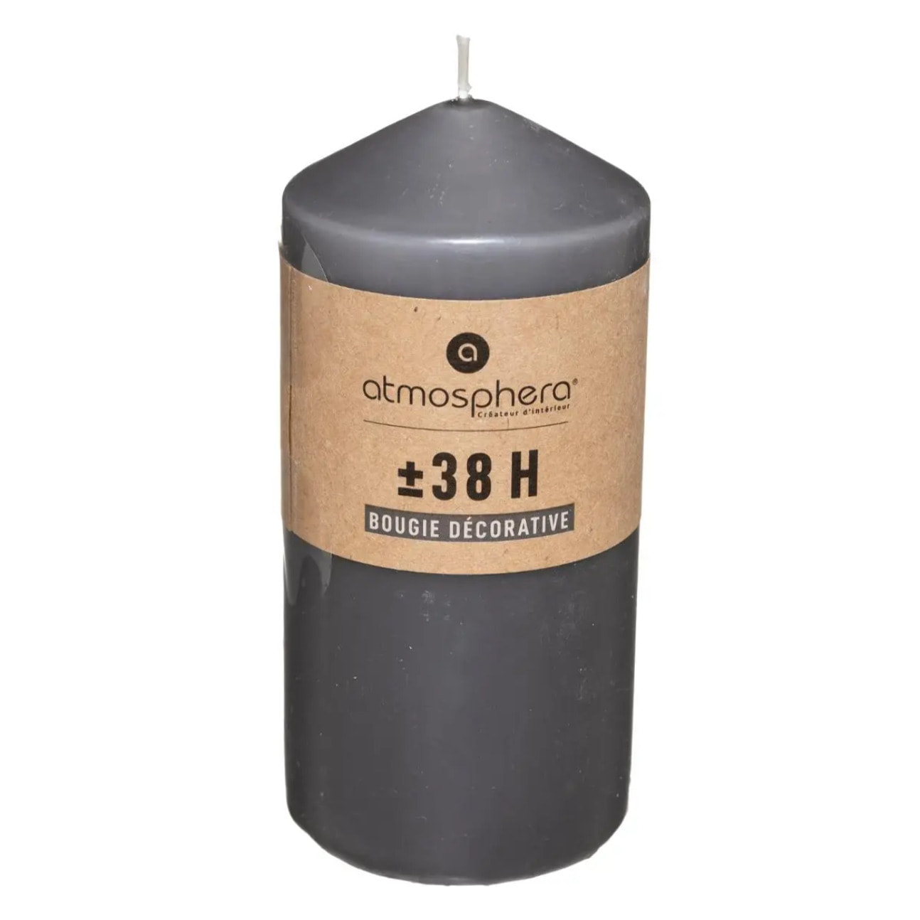 Bougie - gris - 355g