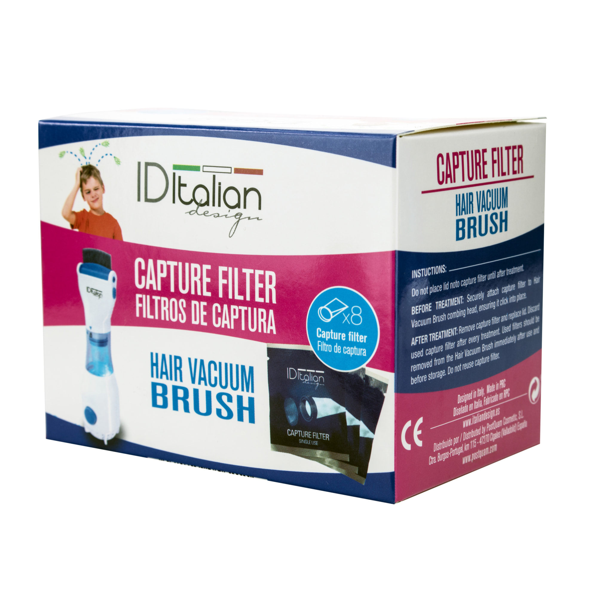 Spazzola Professionale Elettrica Anti-Pidocchi