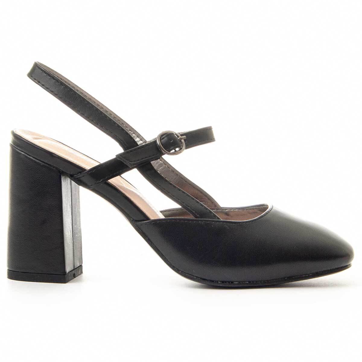 Zapatos de Tacón - Negro - Altura: 7 cm