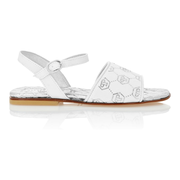 PHILIPP PLEIN Sandalias planas MONOGRAM