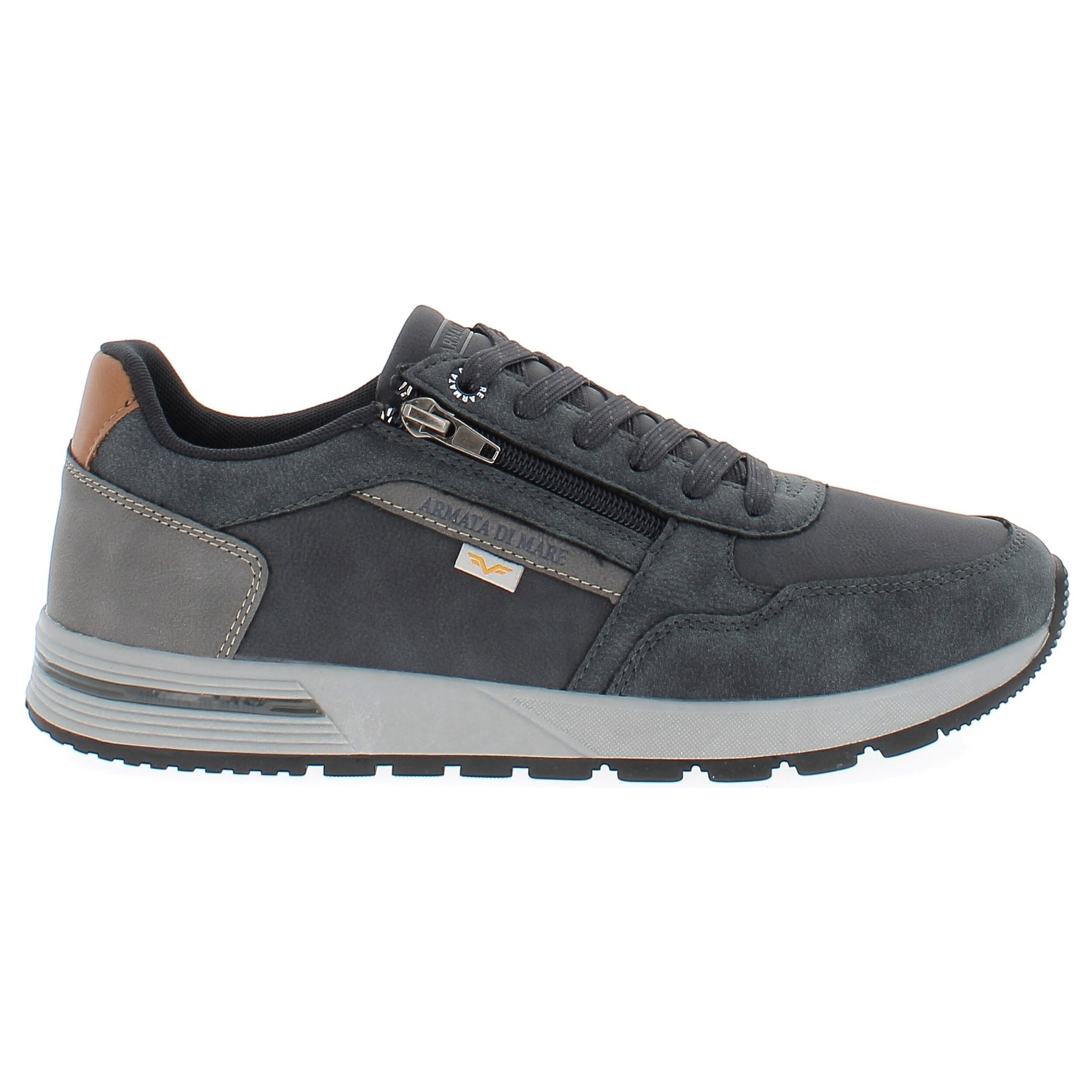 Armata di Mare Scarpe Uomo Sneakers Casual Stringate con Soletta Rimovibile in Memory Foam AMU 2L822 Navy