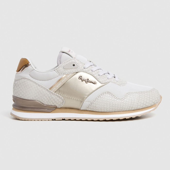 Sneakers London mix - blanco