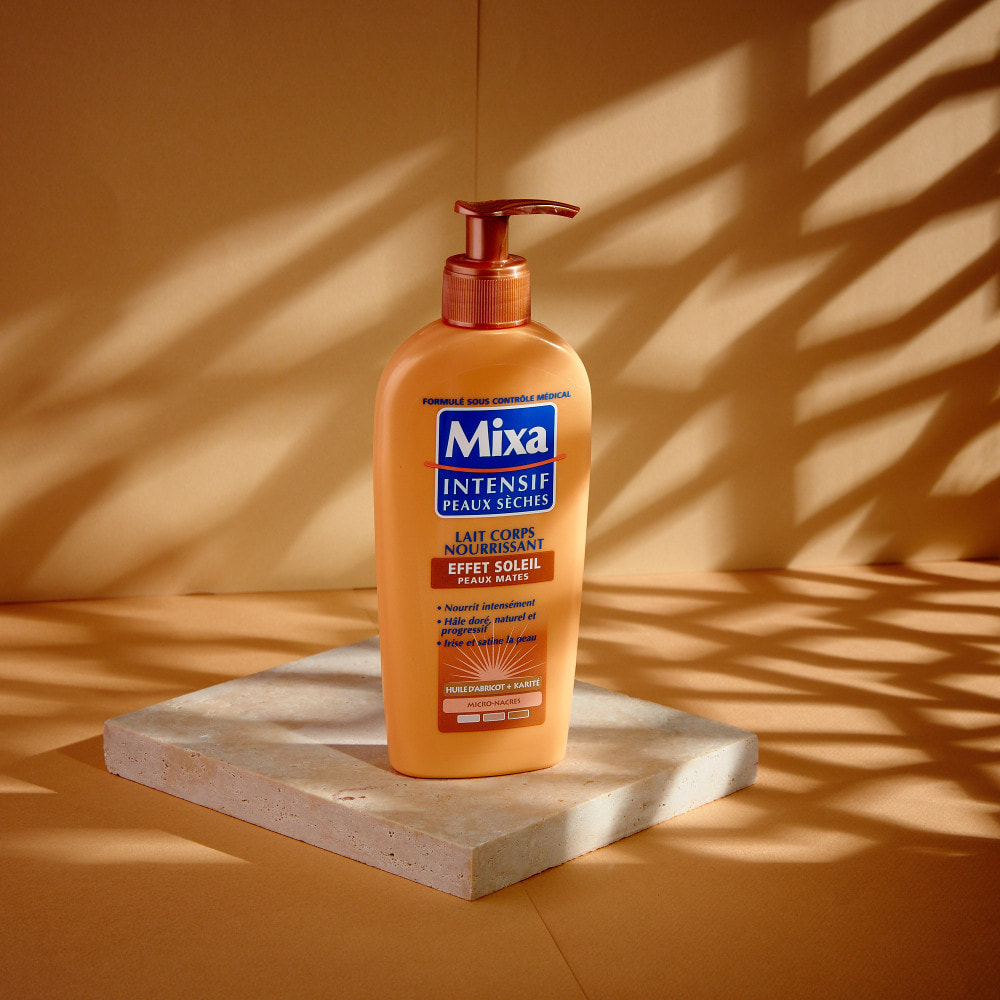 Mixa Lait Corps Effet Soleil peaux mates 250ml