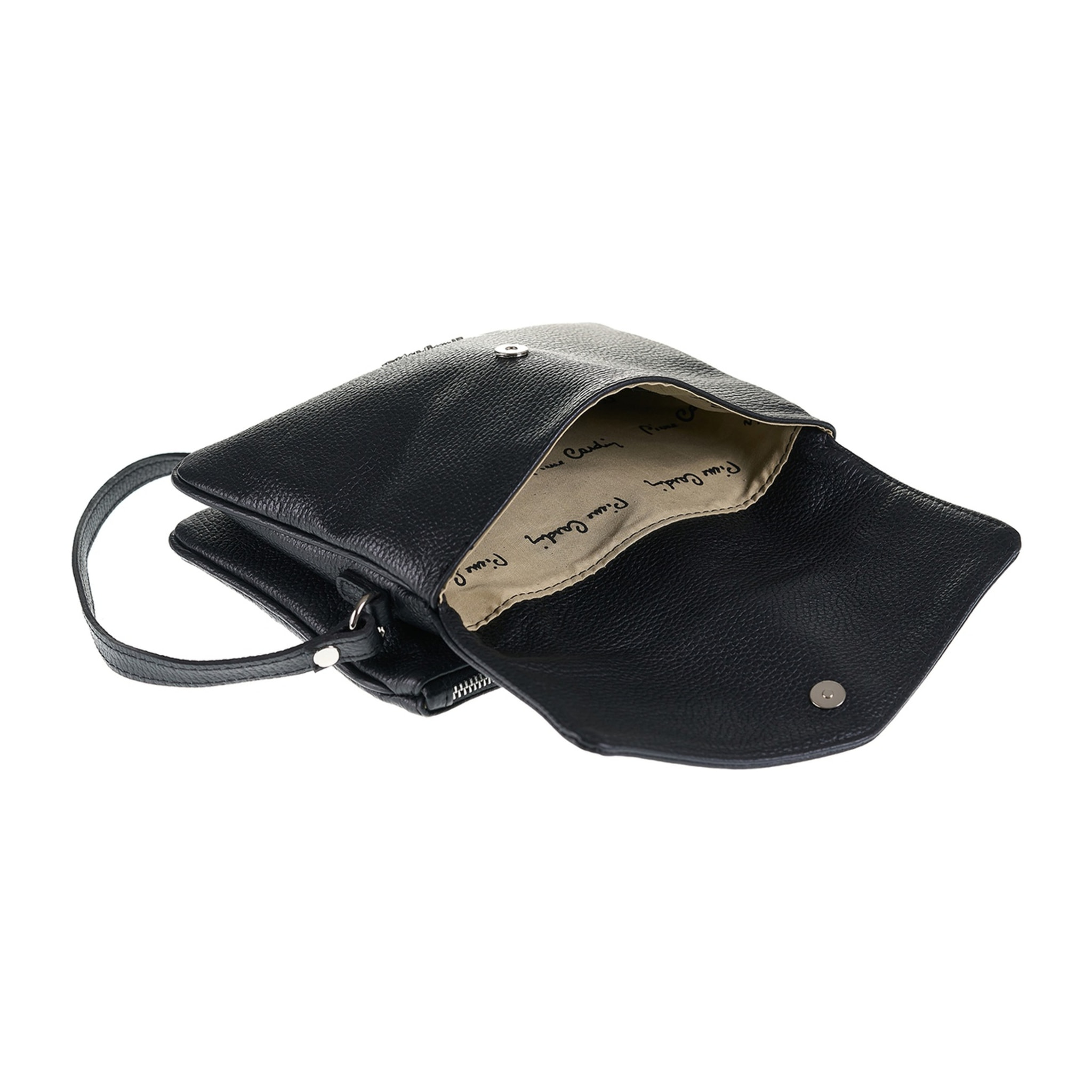 Borsa a tracolla da donna Made in Italy - Modello Seraphina Lux - 100% pelle - 26.0 x 18.0 x 4.0 cm