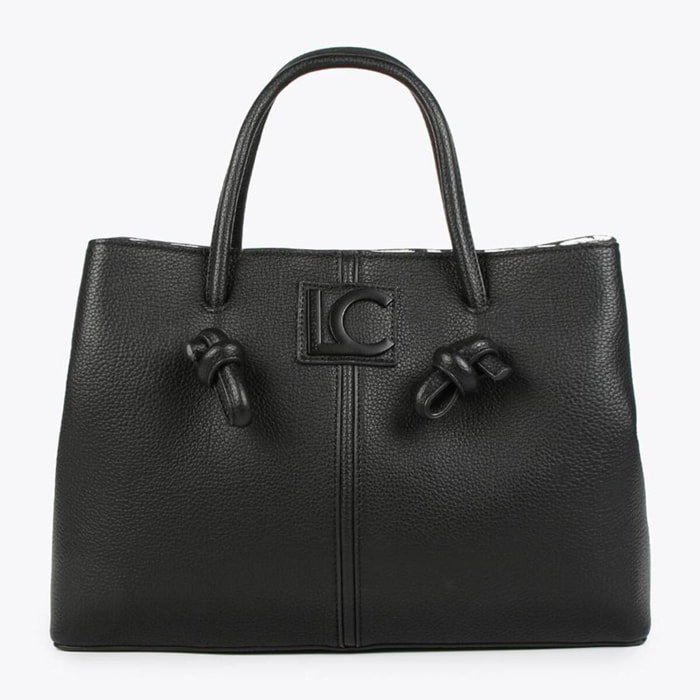 Borsa shopper media con dettagli