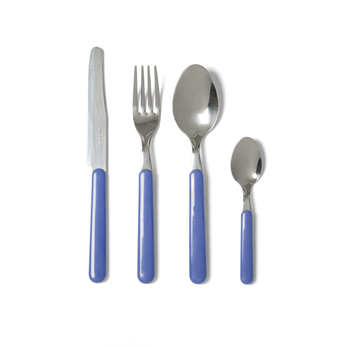 Service 24 couverts Excelsa – Fashion, Acier Bleu